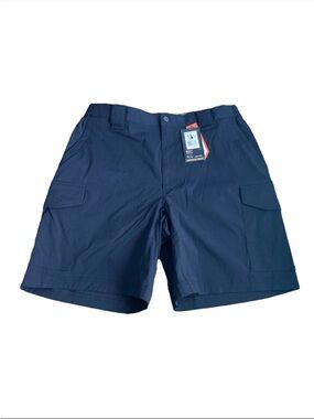 Men's 5.11 Tactical Cargo Shorts Dark Navy Size 34 Inseam 9 Brand NWT